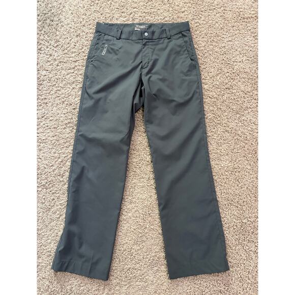 Nike Golf Modern Tech Performance Pants 32x30 Dri-Fit Gray 509737-021 - Picture 1 of 6